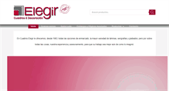 Desktop Screenshot of cuadroselegir.com.ar
